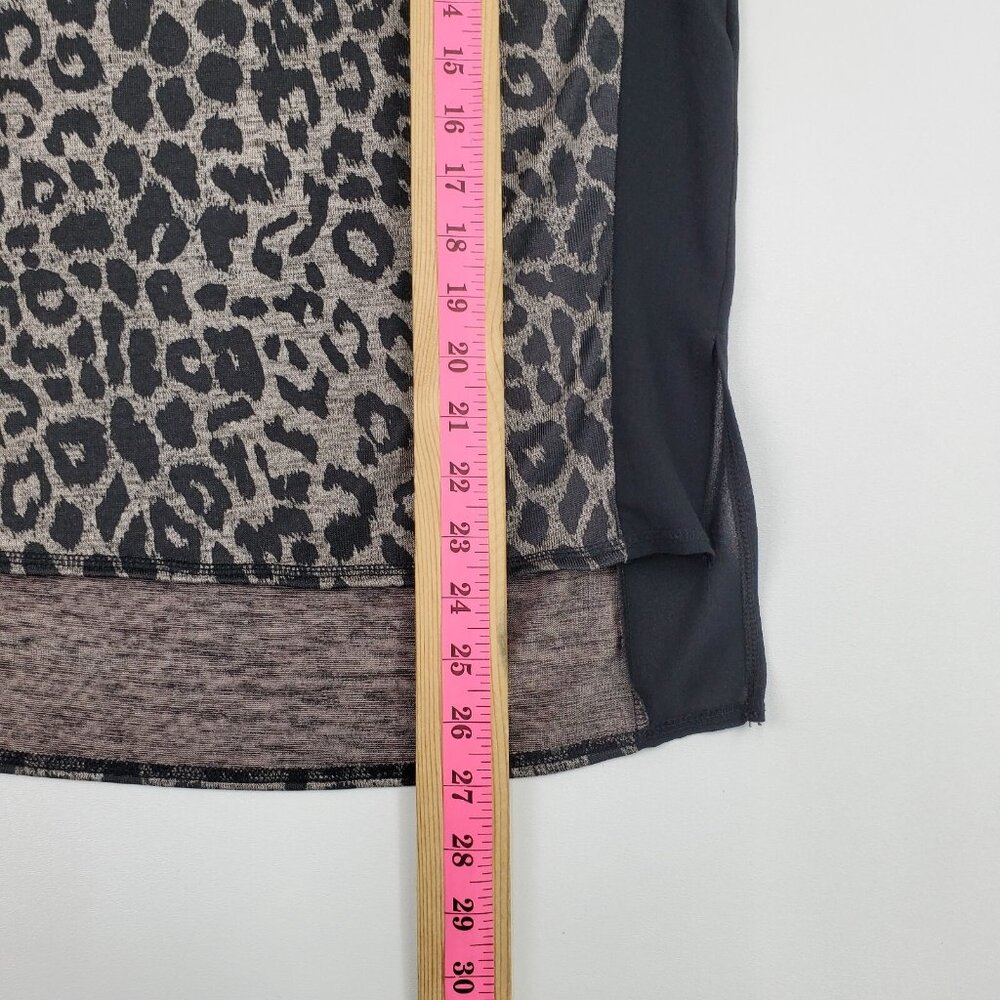 ZARA Leopard Print Long Sleeve Knit Top Pullover Animal Print Shirt‎ Size S - Picture 14 of 14